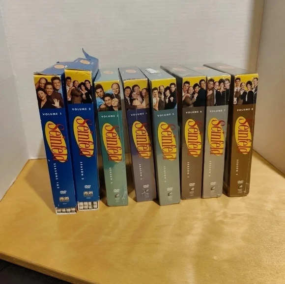 Seinfeld: The Complete Series Seasons 1-9 DVD Box Sets Bundle Jerry Seinfeld - Picture 1 of 8